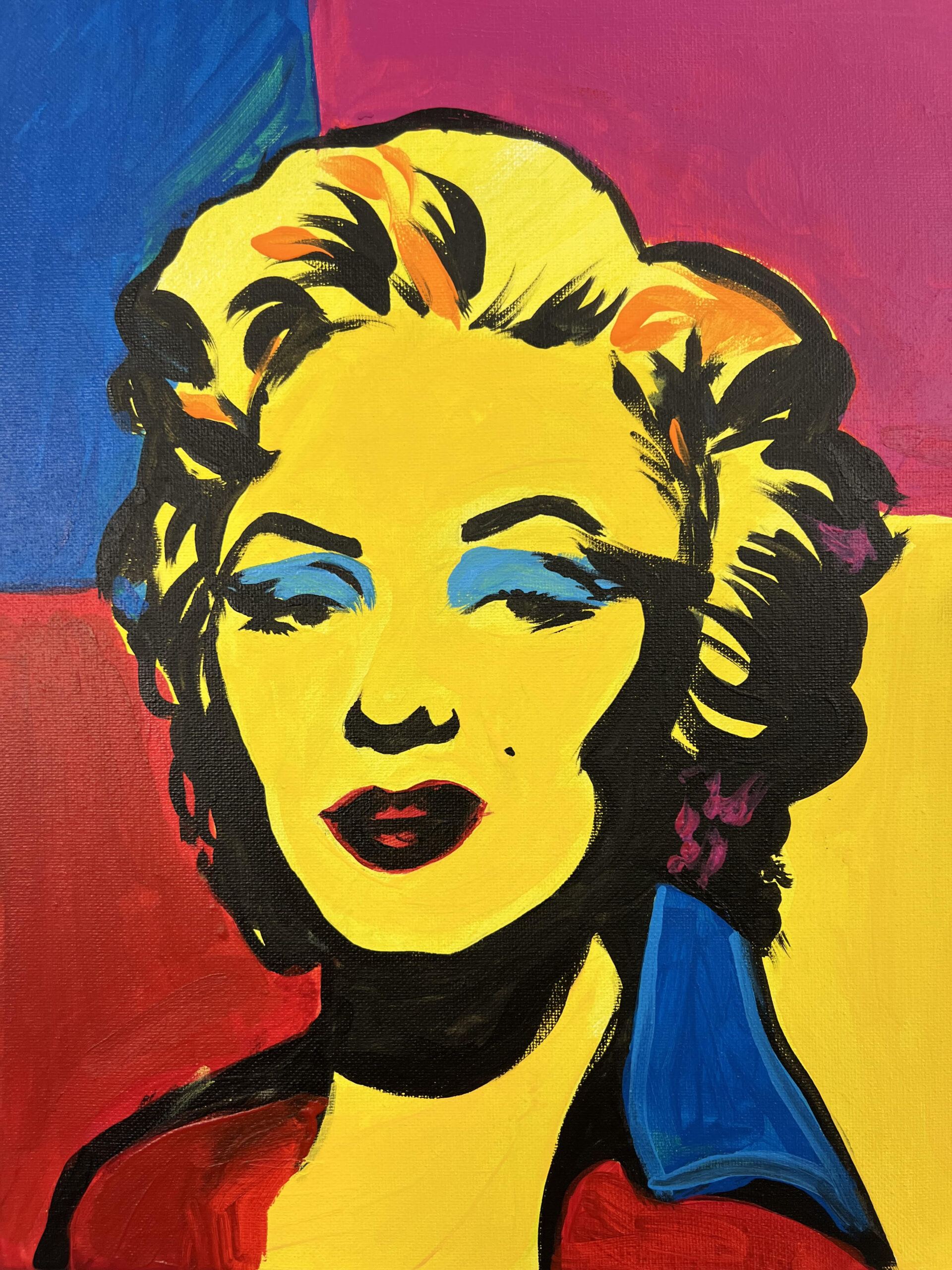 Pop-Art-Portrait-Workshop-– Create in the Style of Warhol Pop Art Portrait Workshop – Create in the Style of Warhol