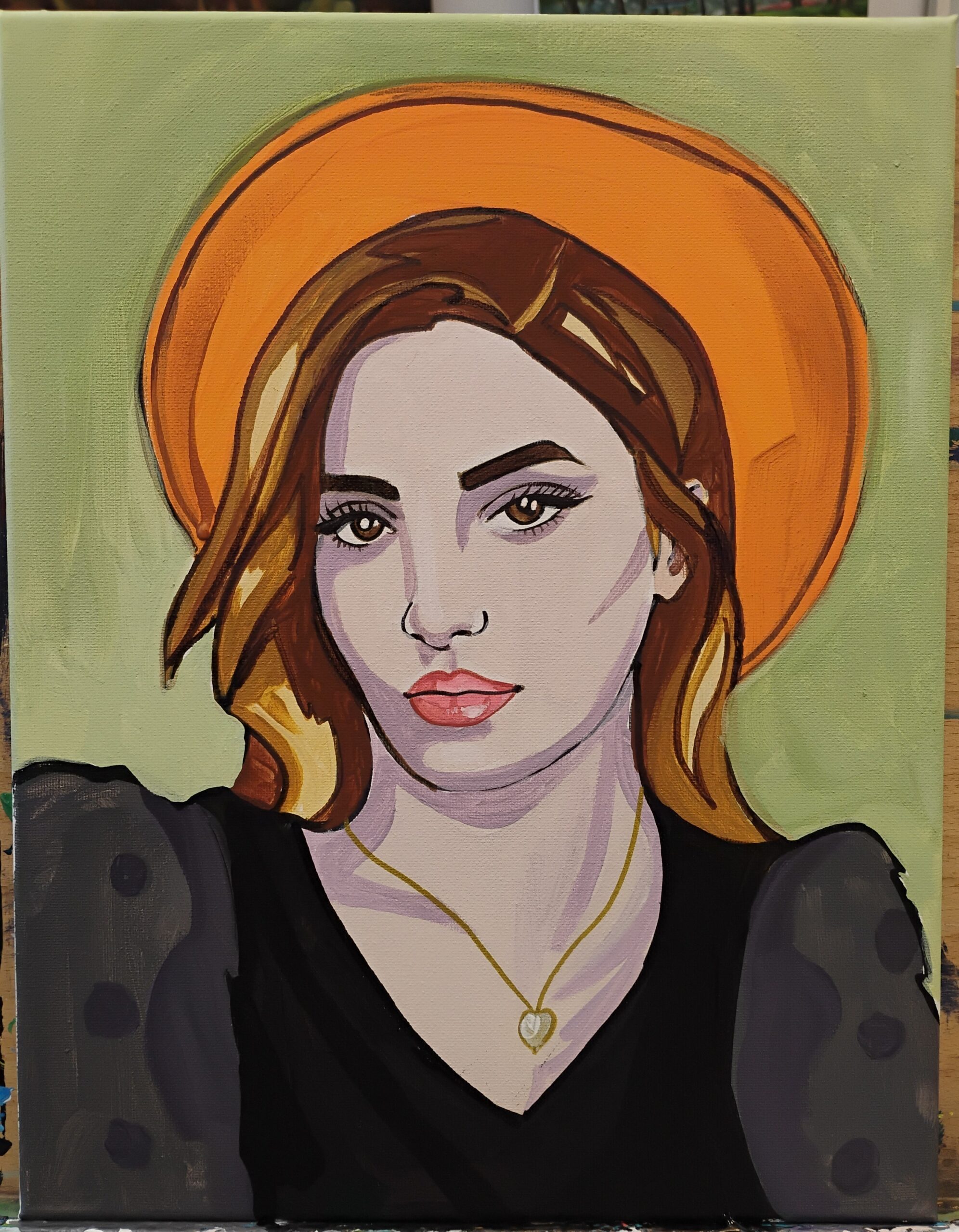 Your -Pop -Art- Portrait: Self-Portrait -Paint- Night