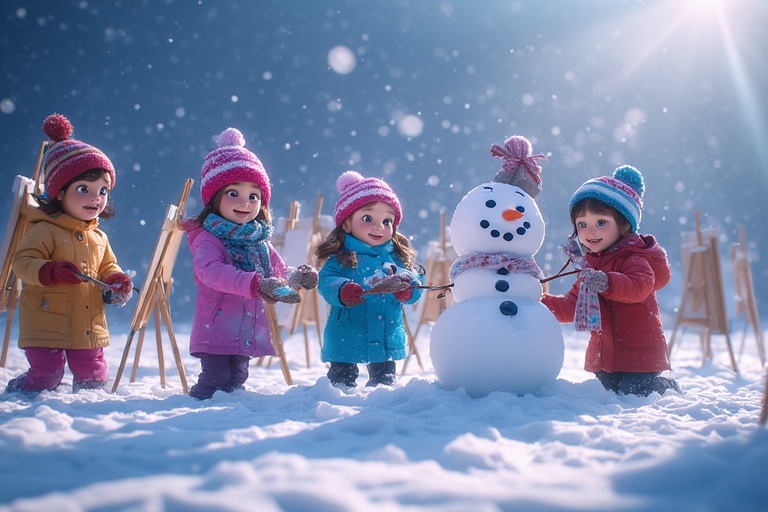 Winter Break Kids Art Camp