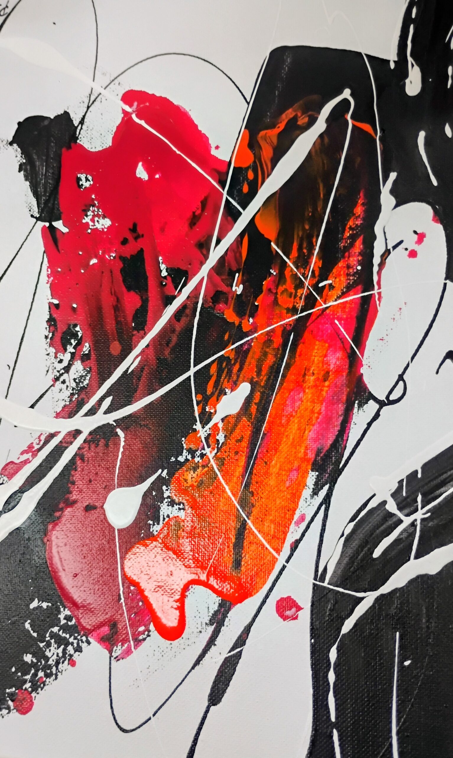 Abstract painting@urban art studio 101